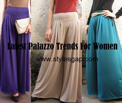 Latest Palazzo Trends For Girls 2014 (5)