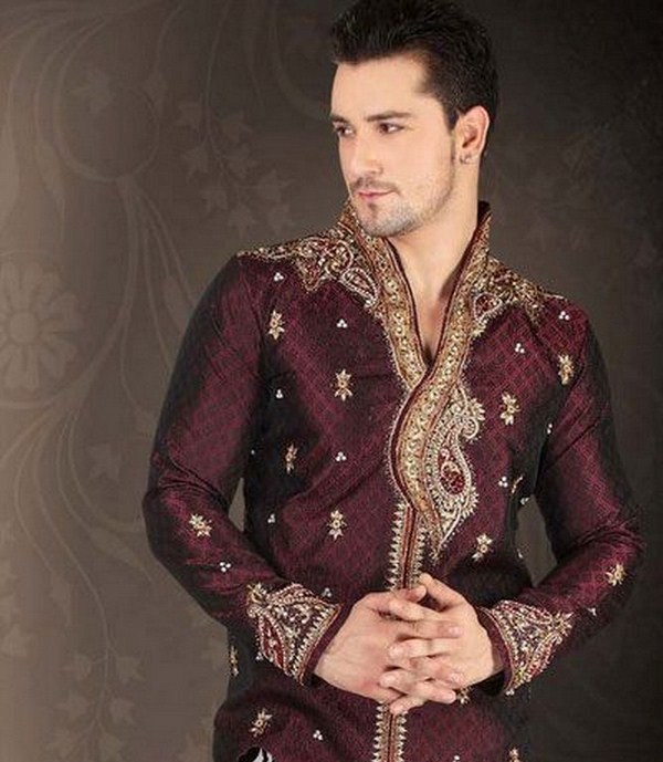 Latest Sherwani Designs for Weddings and Parties 2014-2015 (9)