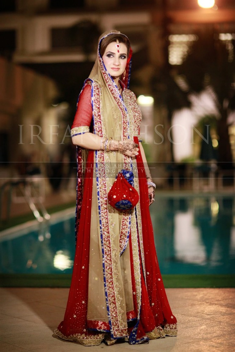 Red Bridal Dresses Latest Designs & Trends Collection 2016 