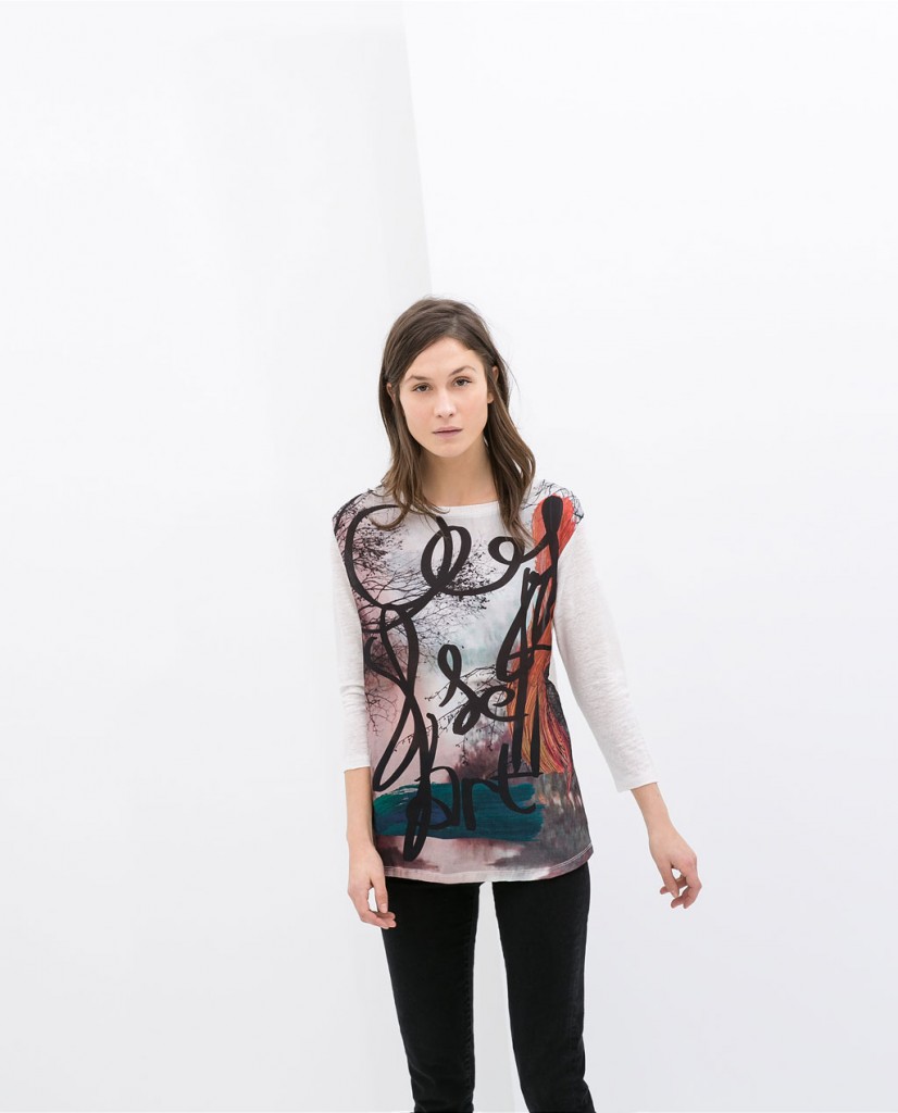 Zara Summer Spring T-Shirts Collection For Women