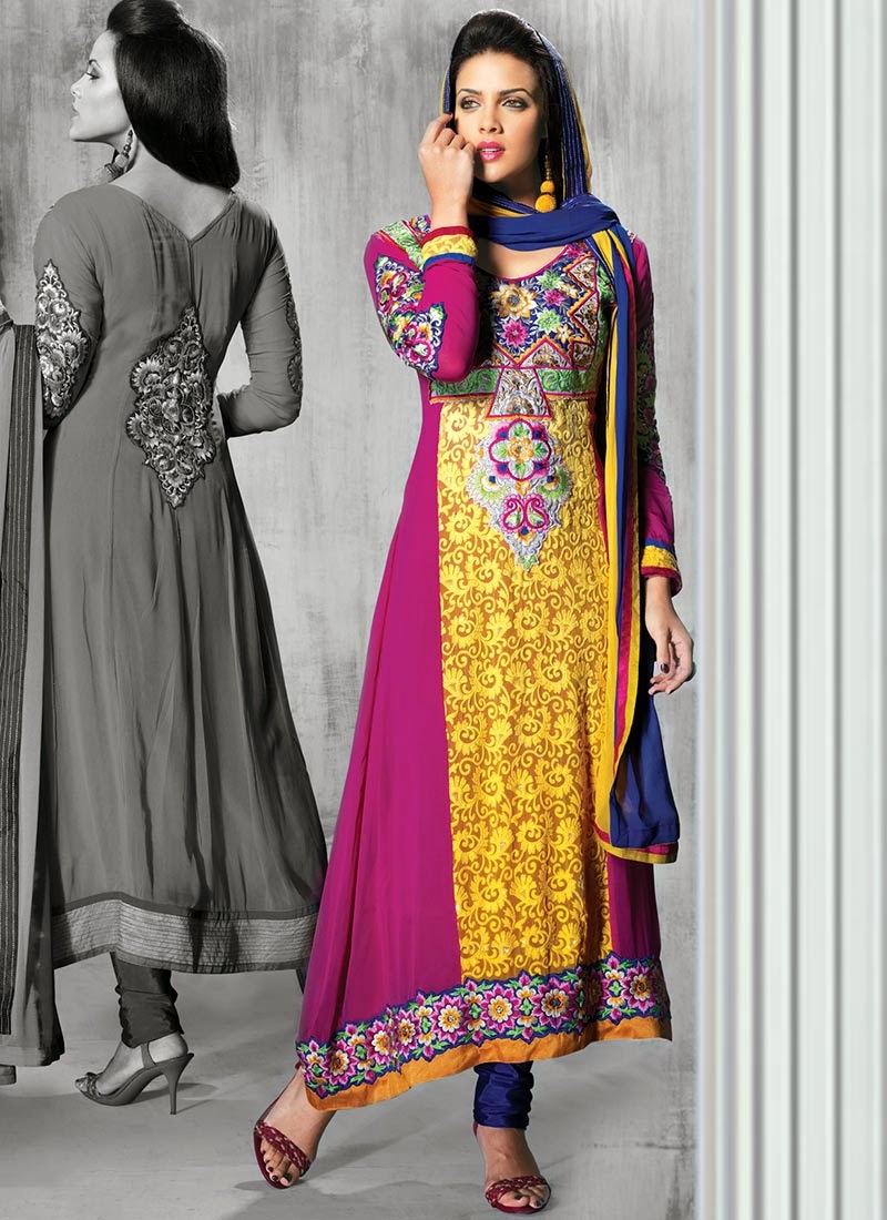 anarkali frock dress