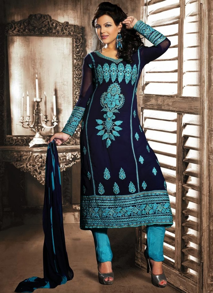 angrakha style kameez design