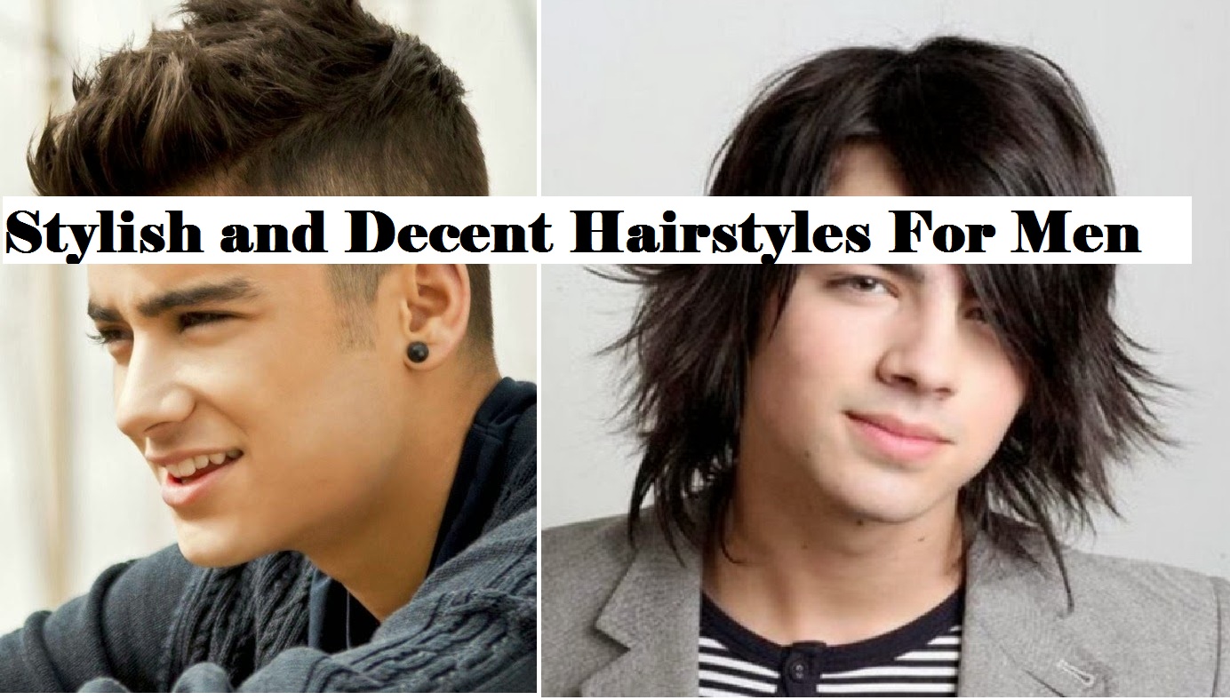 Stylish and Decent hairstyles for men 2014