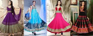 Latest Asian Umbrella Style Dresses & Frocks Designs 2022-23 Collection