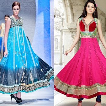 ghagra frock design