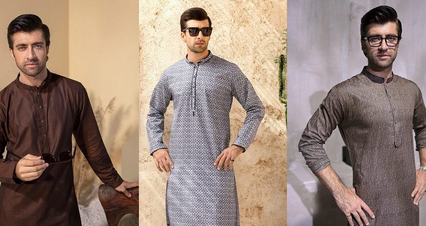 Best Men Summer Kurta Shalwar SuitsEdenrobe Collection