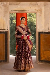 Fahad Hussayn Latest Wedding Formal Dresses Gowns Designs