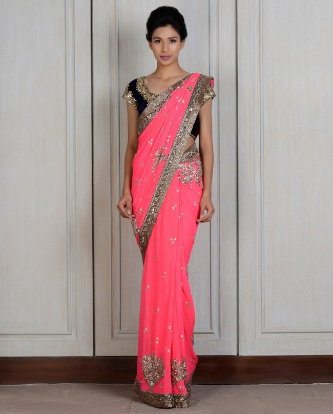 manish malhotra latest saree