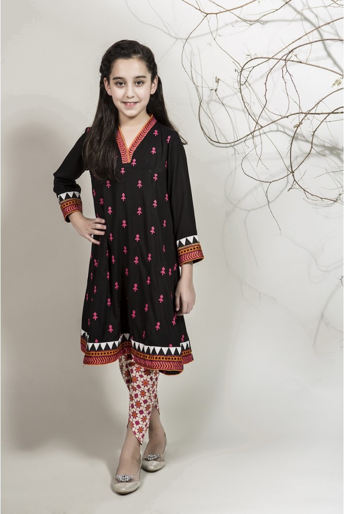 party wear dress for girl in winter