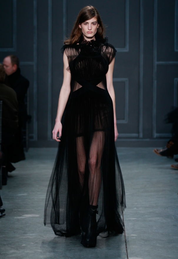 Vera Wang Fall Bridal Collection 2014 2015 Black Color Wedding