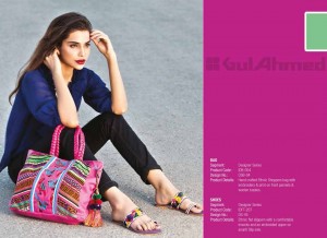 Gul Ahmed Latest Handbags & Footwear Collection for Women 2014