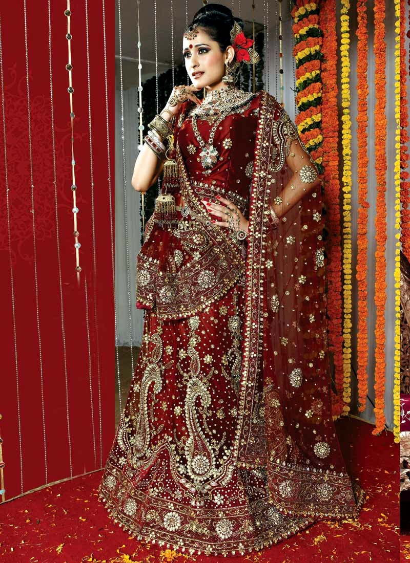 ladies bridal lehenga