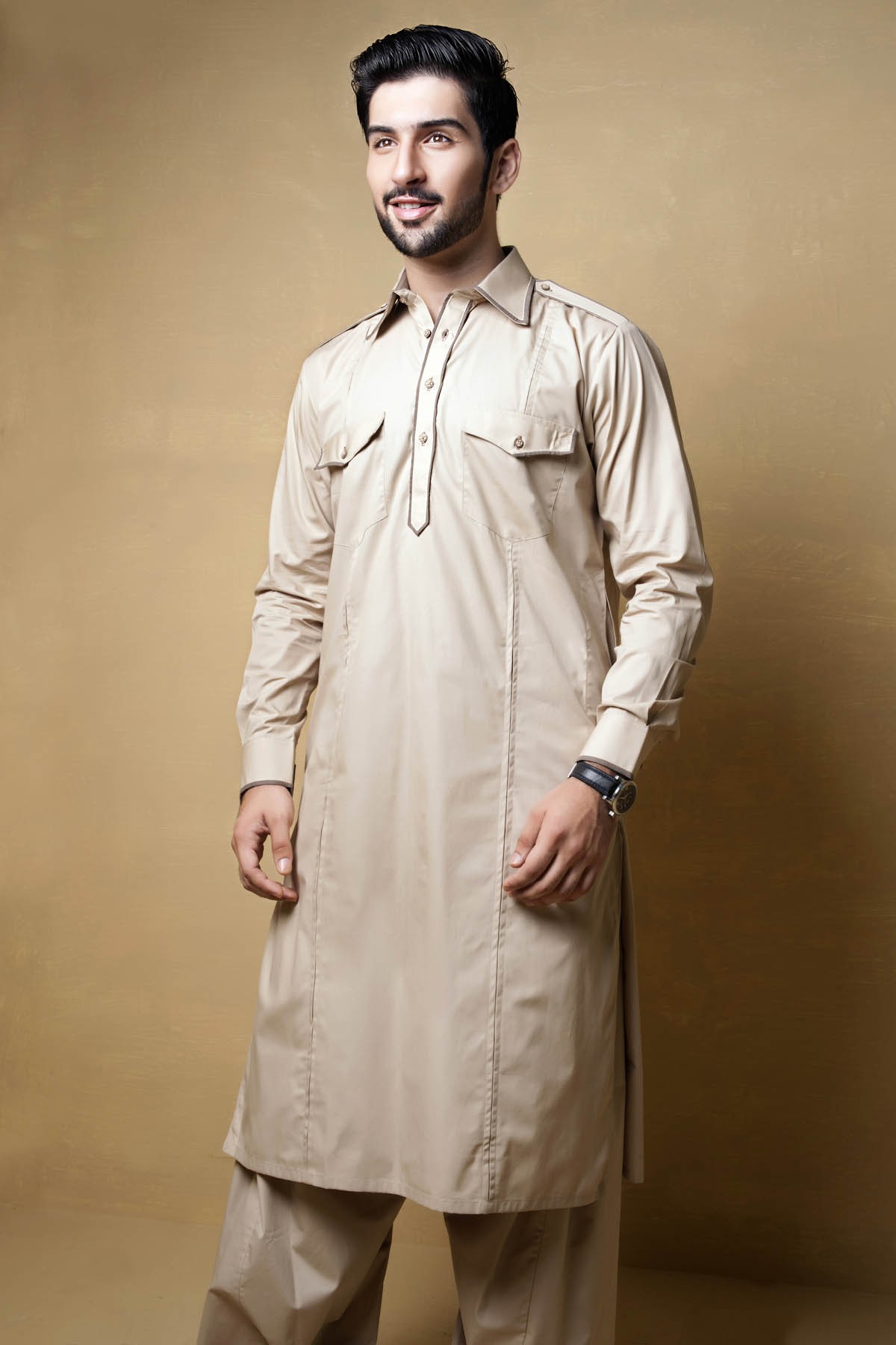 plain cotton suit design