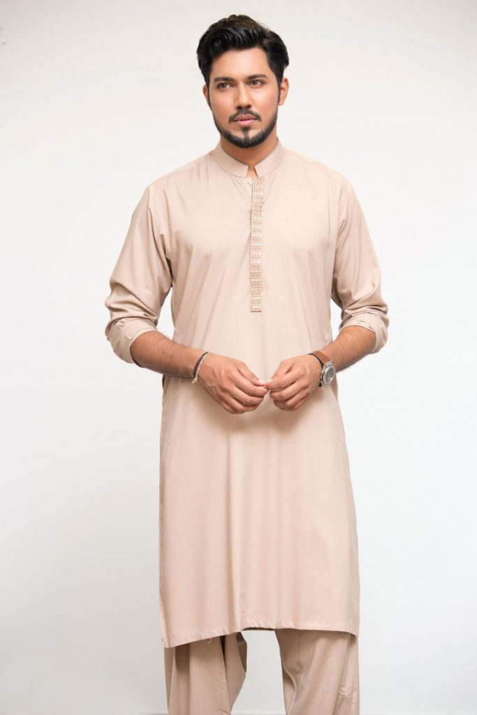 Latest Bonanza Men Eid Kurta Shalwar Kameez Collection 20182019