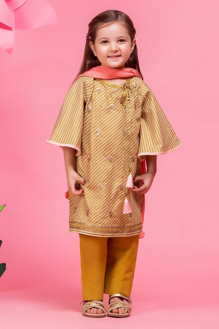 Latest Kids Eid Festival Dresses Alkaram Designs 2024 Boys/ Girls