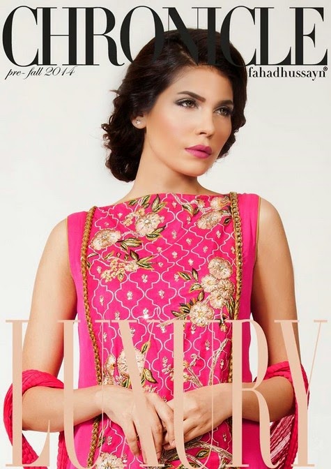 Luxury Pre Fall Winter Pret Formal Dresses Collection for women by Fahad Husayn 2014-2015 (30)