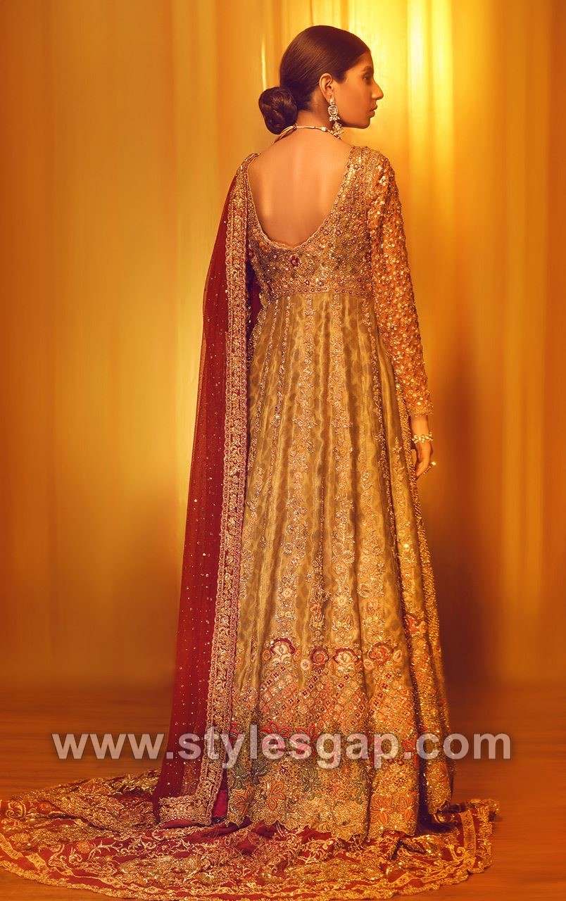 Dark Maroon Crystal Gown – Seema Gujral