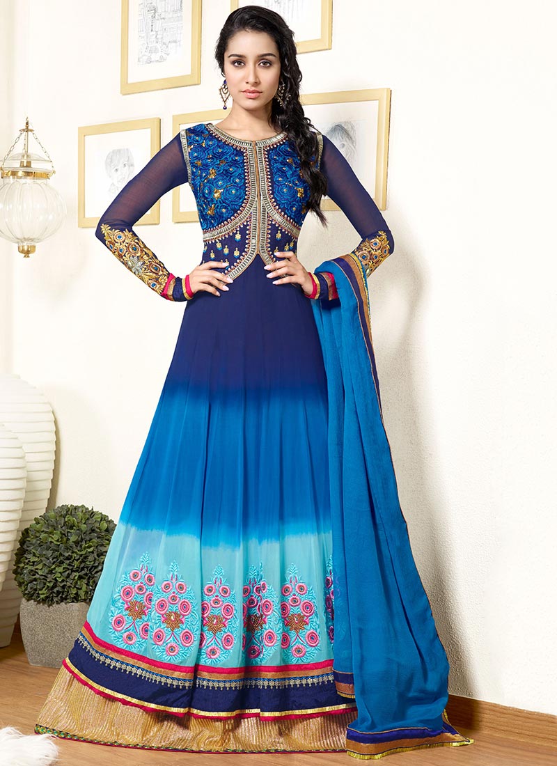Latest Indian Ethnic Wear Dresses & Stylish Suits Formal Collection for Women  (22)