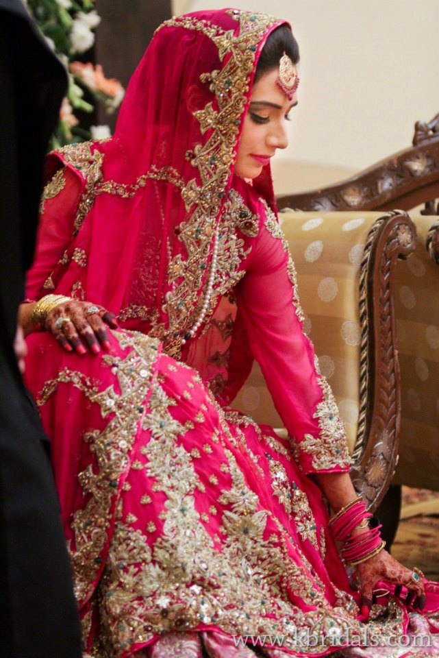 Latest Pakistani Wedding Dresses 2013