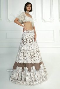 Manish Malhotra Stylish Crop Tops Skirts & Lehengas Collection