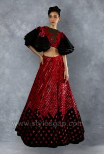 Manish Malhotra Stylish Crop Tops Skirts & Lehengas