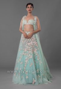 Manish Malhotra Stylish Crop Tops Skirts & Lehengas