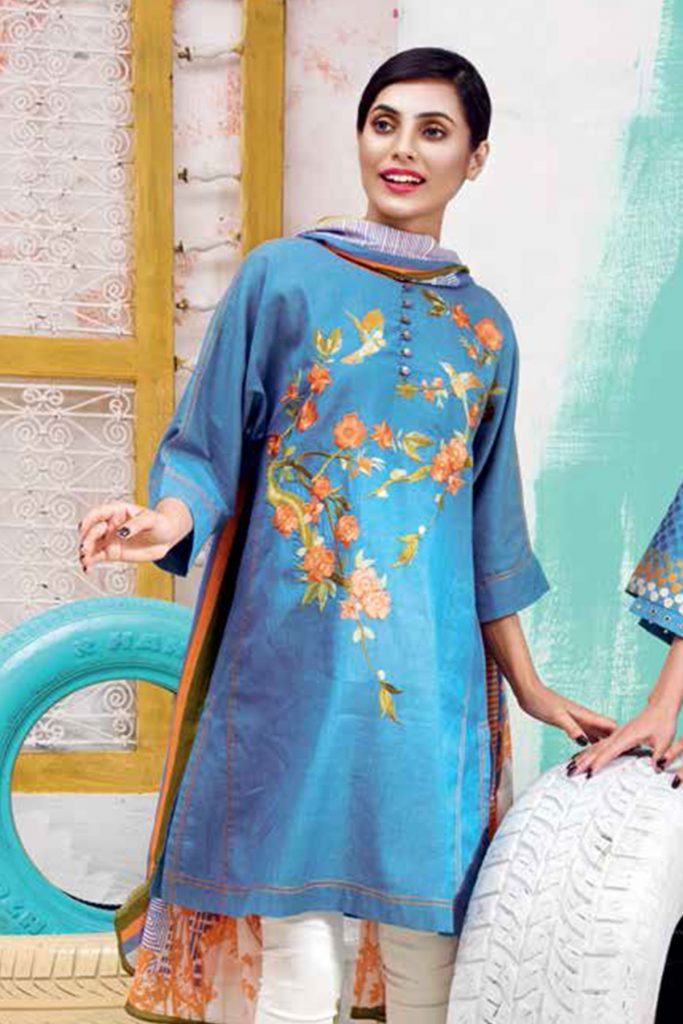Latest Ladies Summer Shirts Gul Ahmed Yolo Collection 20182019