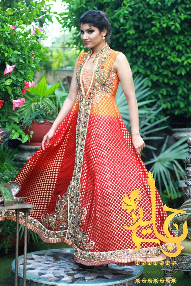 latest party wear frocks