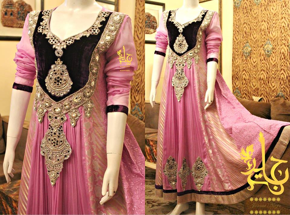 fancy maxi dresses pakistani 2018