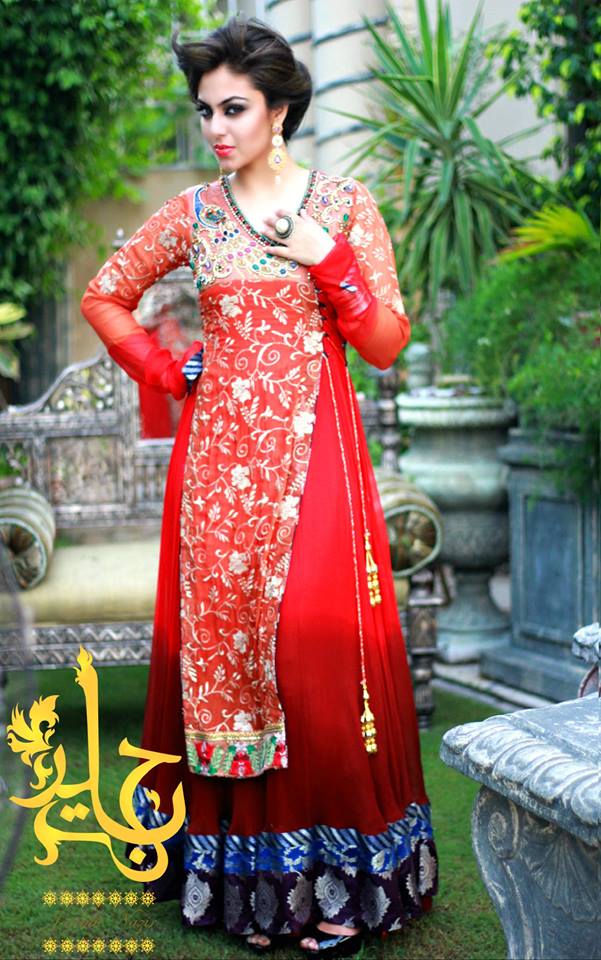 latest party wear frocks