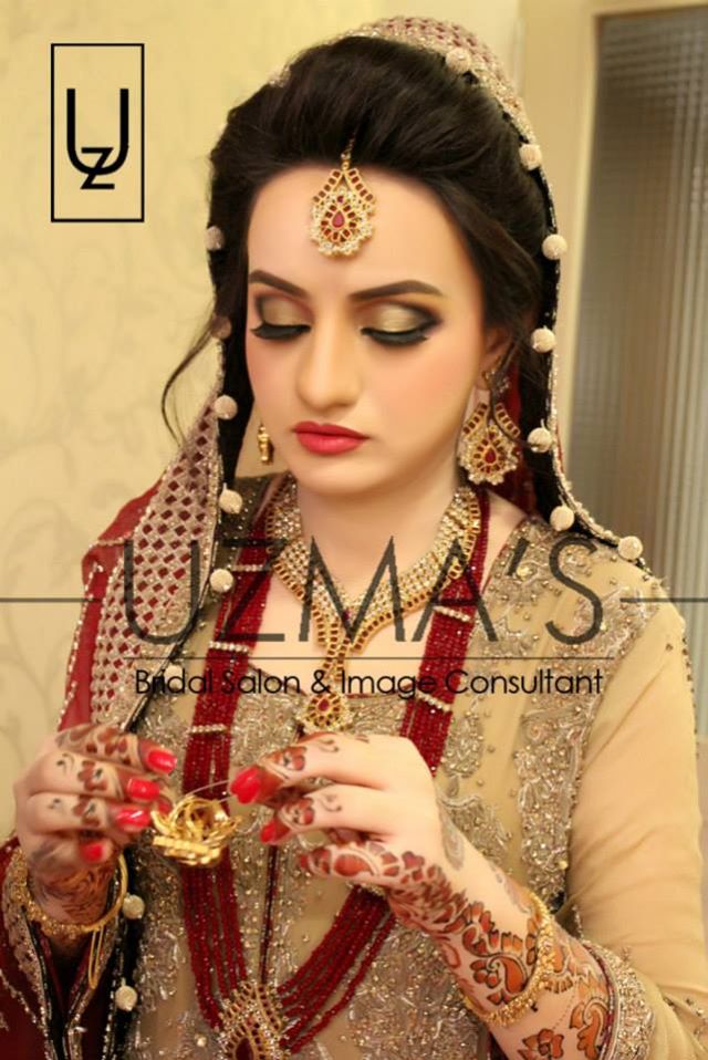 Latest Best Pakistani Bridal Makeup Tips & Ideas - Basic 