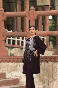 black embroidered shirt