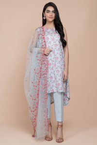 Kayseria Summer Embroidered Embellished Dresses for Women