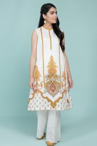 Kayseria Summer Embroidered Embellished Dresses for Women
