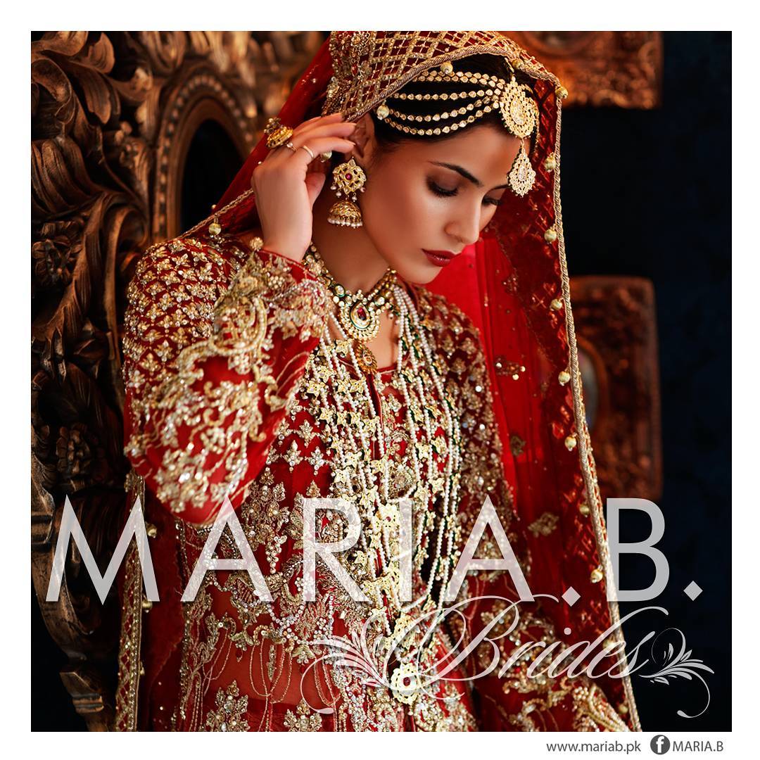 Pakistani Designer Bridal Dresses Maria B Brides 2021-2022 ...