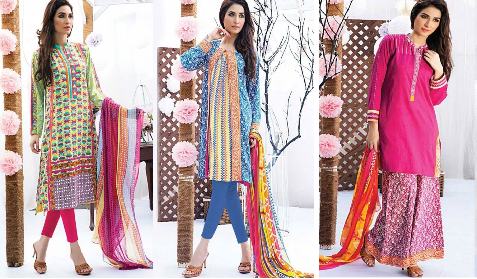 Satrangi By Bonanza Latest Cambric Collection Ready To wear Dresses for Ladies 2014-2015 (32)