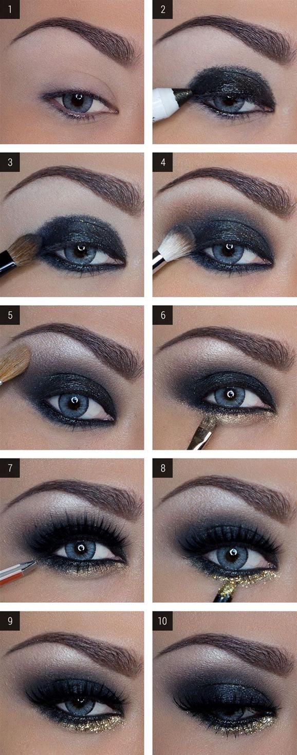 best smokey eye makeup tutorial step by step ideas with pictures