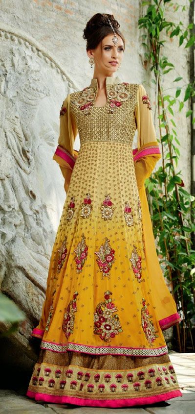 Cotton Party Wear Kajal Style kurtis