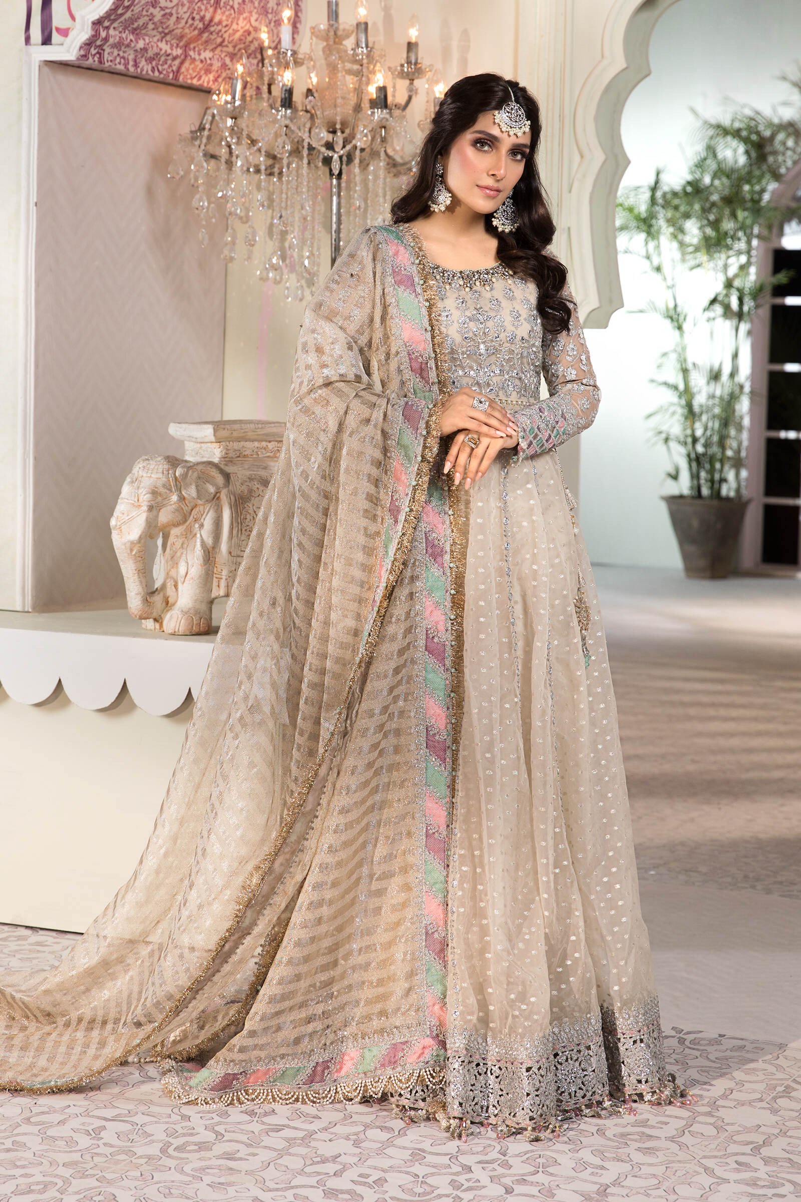 EMbroidered Fancy Suits Heritage Collection