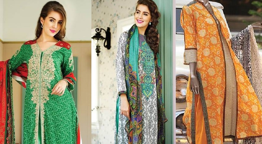 Alkaram Latest Spring Summer Dresses Collection for Women 2015