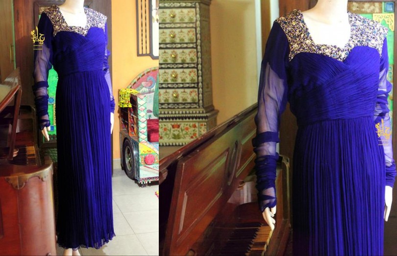 plane long frock design