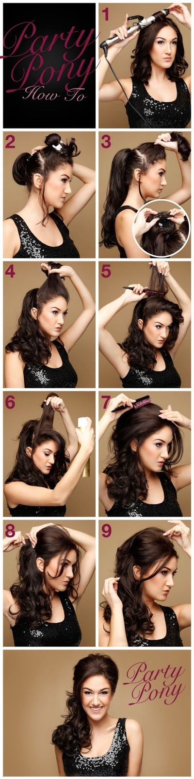 Party hairstyling, hairstyles - Beautiful Asian & Indian Party Makeup Step  By Step Tutorial, Tips & Ideas (1) 