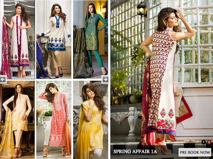 Zainab Chottani Spring Summer Lawn Dresses Collection 2015 by LSM (1)