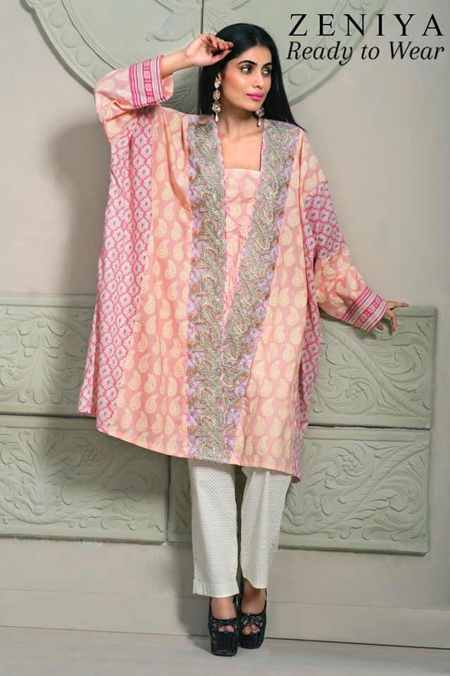 Zeniya Lawn by Deepak Perwani Summer Spring Ready To Wear Dresses Collection 2015 (3)