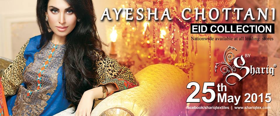 Ayesha chottani summer eid wear collection 2015 by Shariq textiles (32)