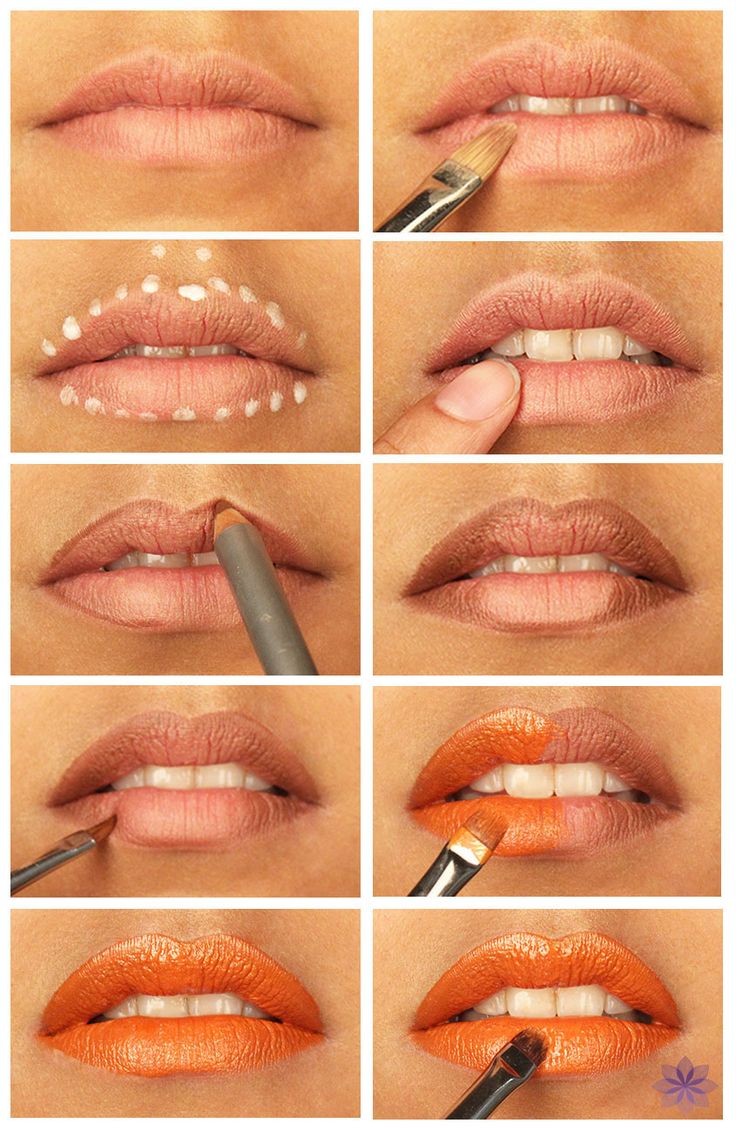 Apply tutorial women how lip for makeup to