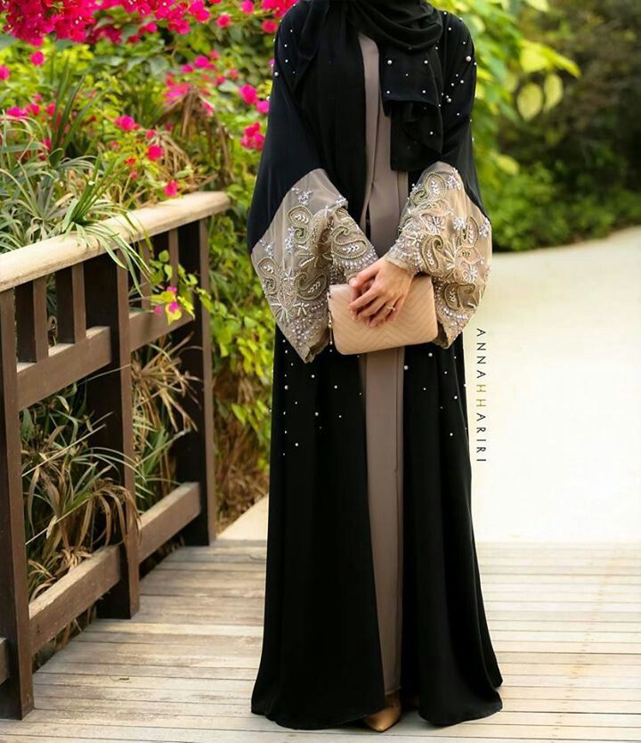 New Abaya Style Latest Black Plain Abaya Designs Collection 2020 16 New Abaya Style Latest Black Plain Abaya Designs Collection 2020 16