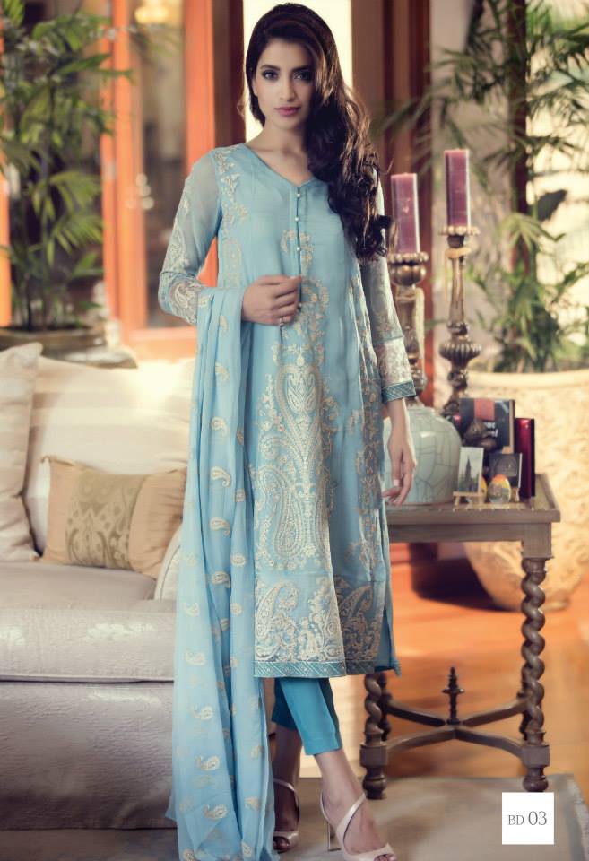 Maria B Eid Mbroidered & Luxury Lawn Collection 2015-2016 | StylesGap.com