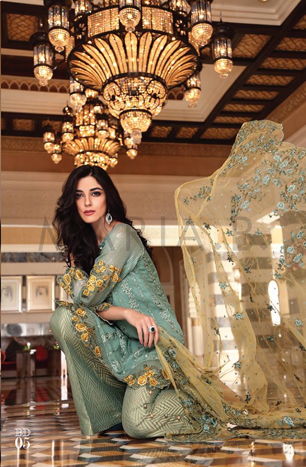 Maria B Mbroidered Eid Collection 2016 Best Women Dresses 10