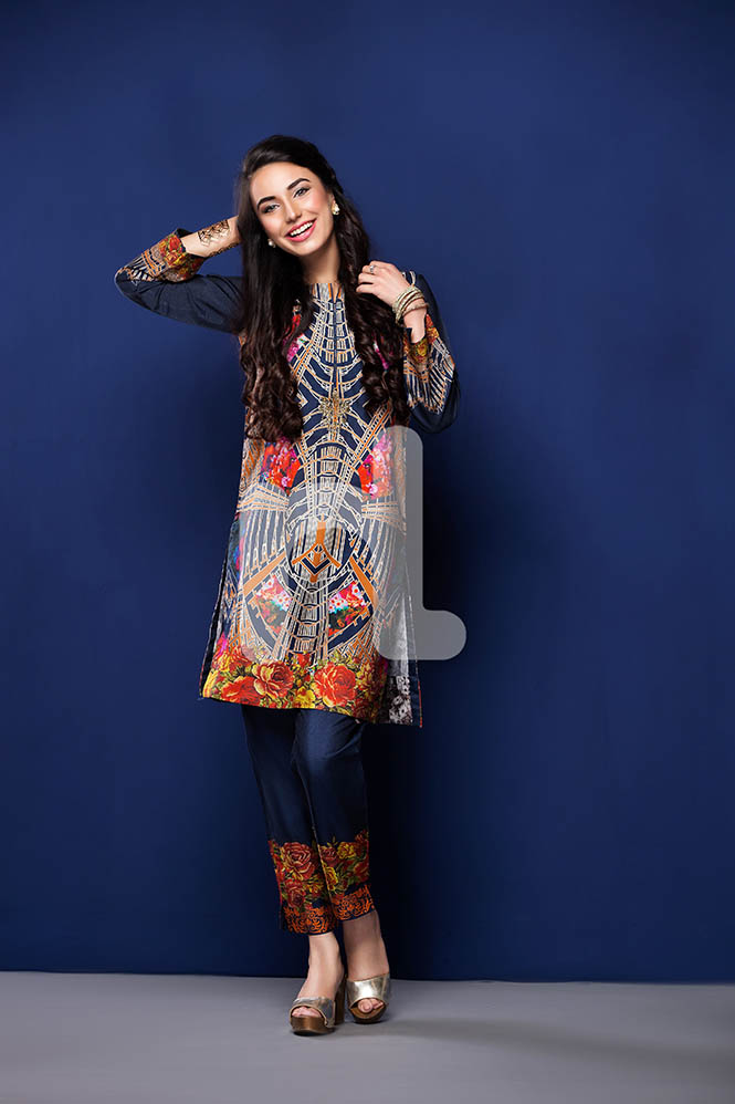 Latest Eid Kurti Tunics Designs NL Pret Collection 2017-2018